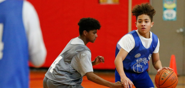 BCYL Kids Playing Basketball