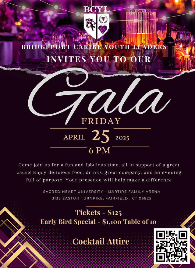 BCYL 2025 Gala Flyer
